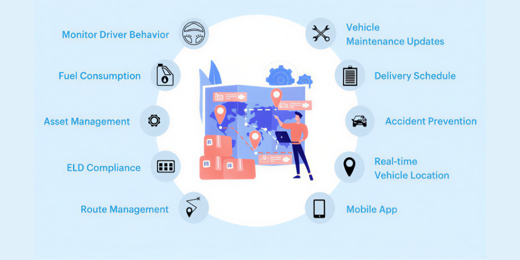 Every Truck Driver's Trusted Fleet Compliance Management App, Manage Vehicle
