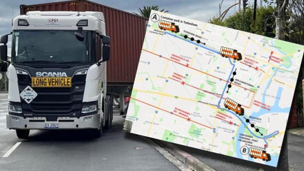 Melbourne Truck Bans, Williamstown Road Curfew